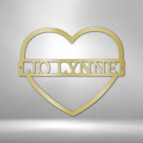 Mother's Love Monogram-Mother's Day,Gift Ideas - Steel Sign